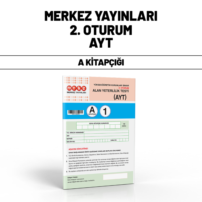 MERKEZ YAYIN YKS AYT SNV 1-A - 25-26
